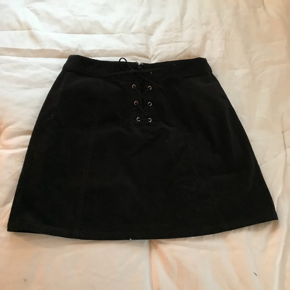 Brand New Cute Suede Skirt